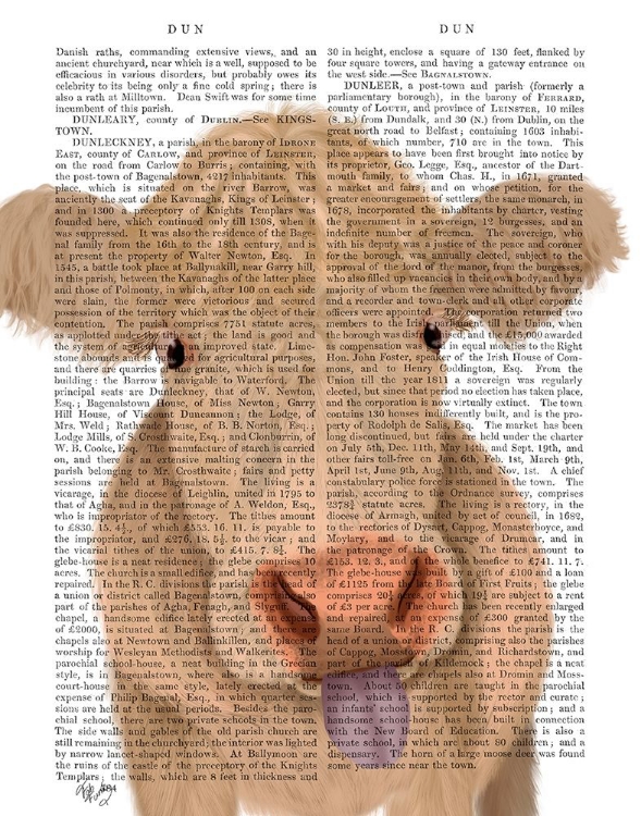 Picture of FUNNY FARM COW 1 BOOK PRINT