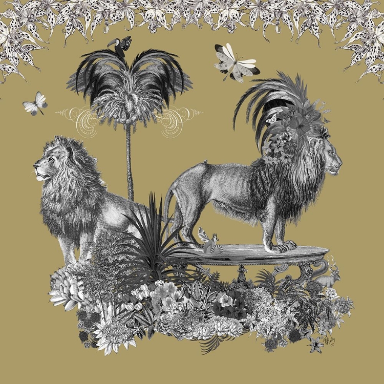 Picture of LIVORIS FERITAS LION DESIGN, SQUARE