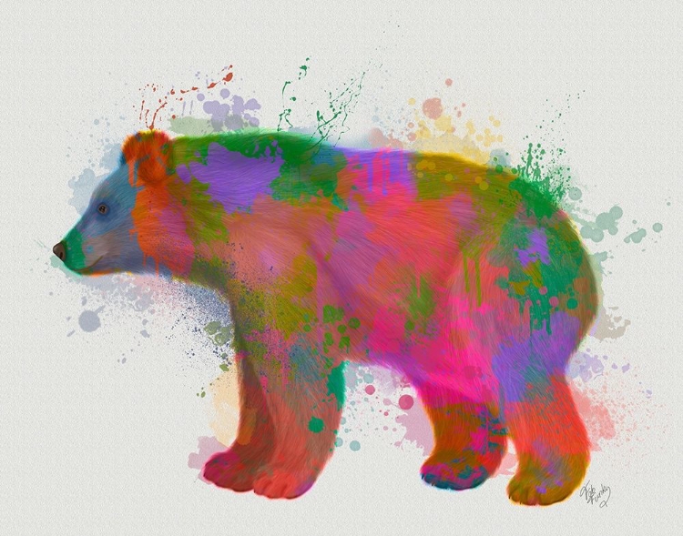 Picture of BEAR RAINBOW SPLASH 2