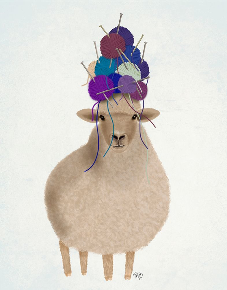 Somerset House Images Sheep With Wool Hat Full