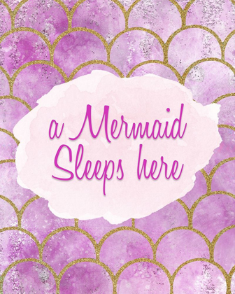 Picture of A MERMAID SLEEPS HERE