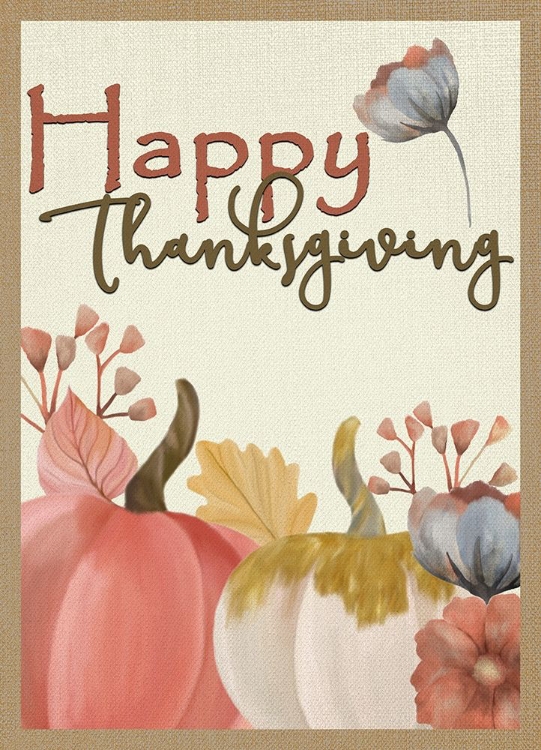 Picture of HAPPY THANKSGIVING FLORAL