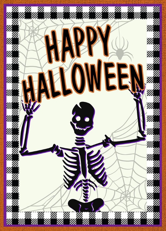 Picture of HAPPY HALLOWEEN SKELETON