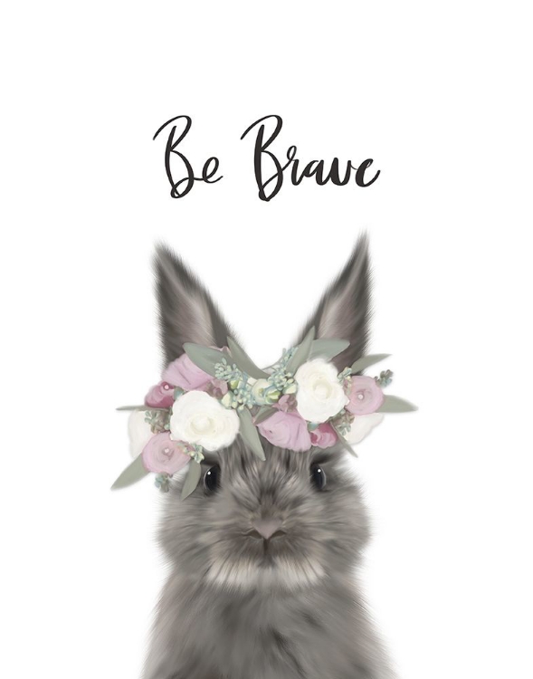 Picture of FLORAL BUNNY BE BRAVE