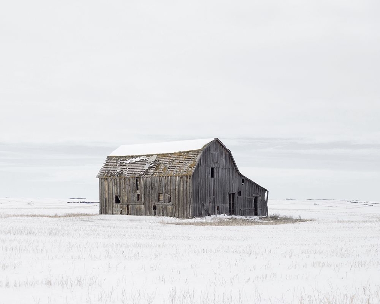 Picture of BARN IN WINTER