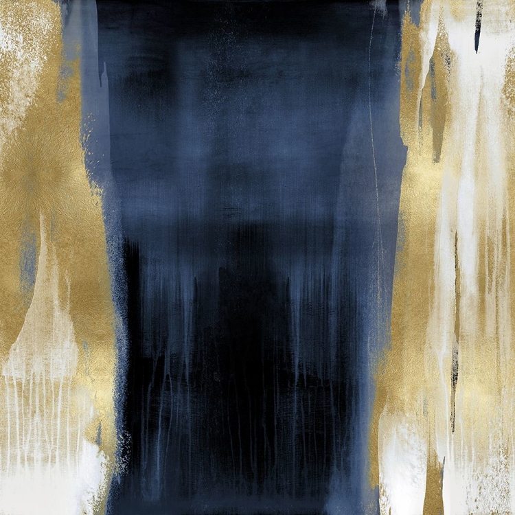 Picture of FREE FALL BLUE WITH GOLD II