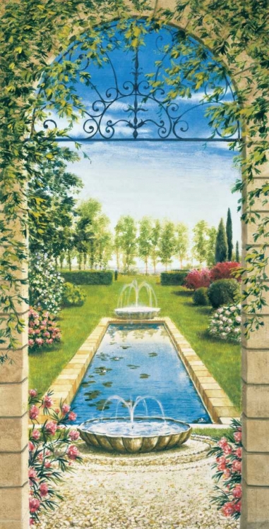 Picture of GIARDINO CON NINFEO