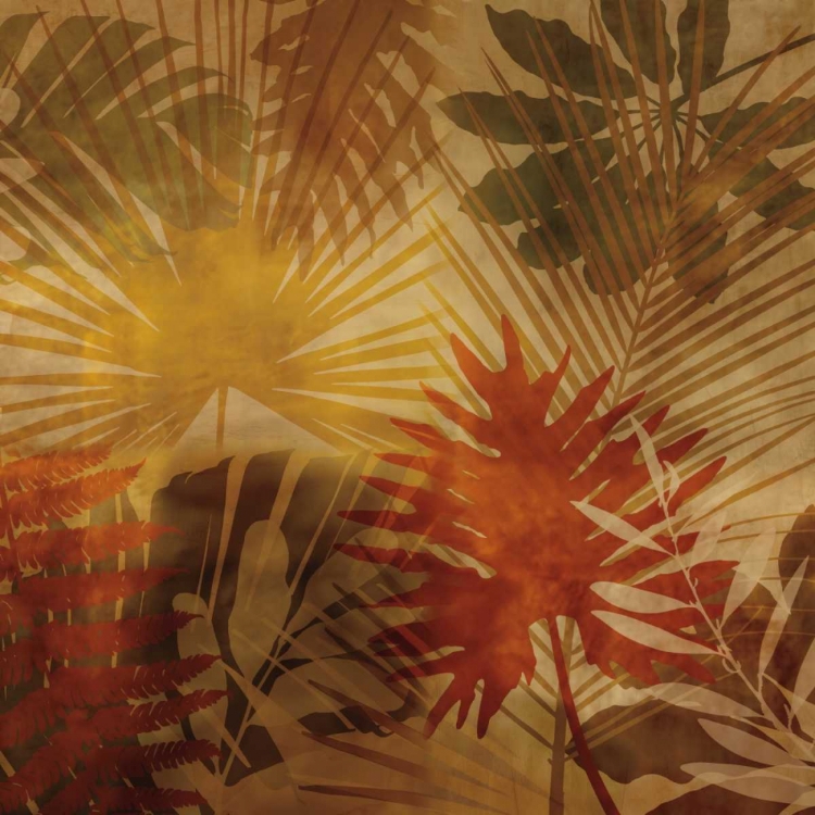 Picture of SUNLIT PALMS I