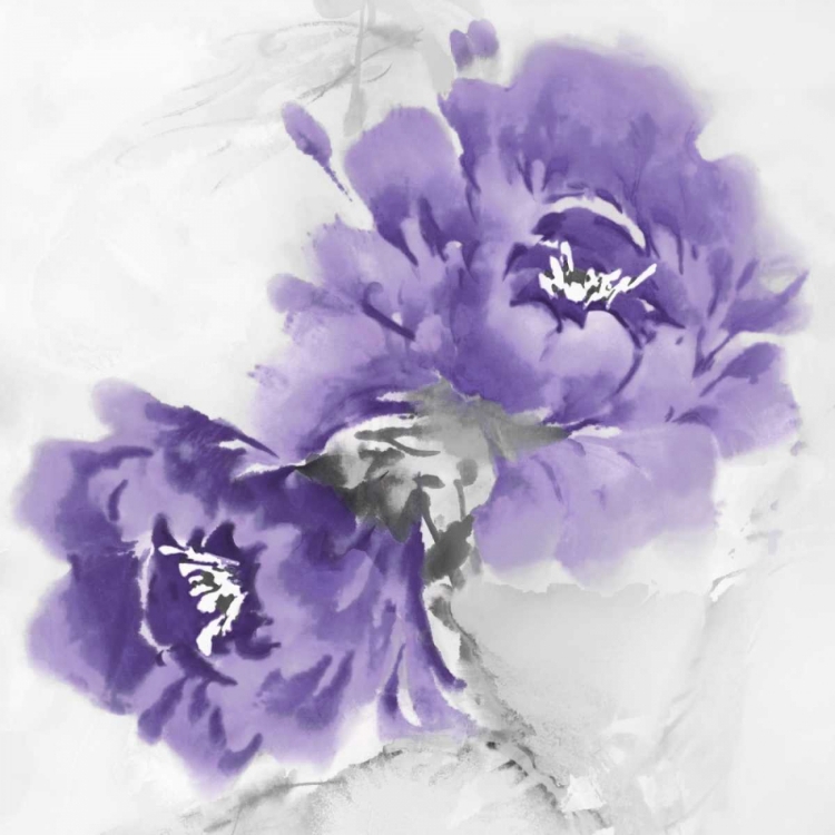 Picture of FLOWER BLOOM IN AMETHYST II