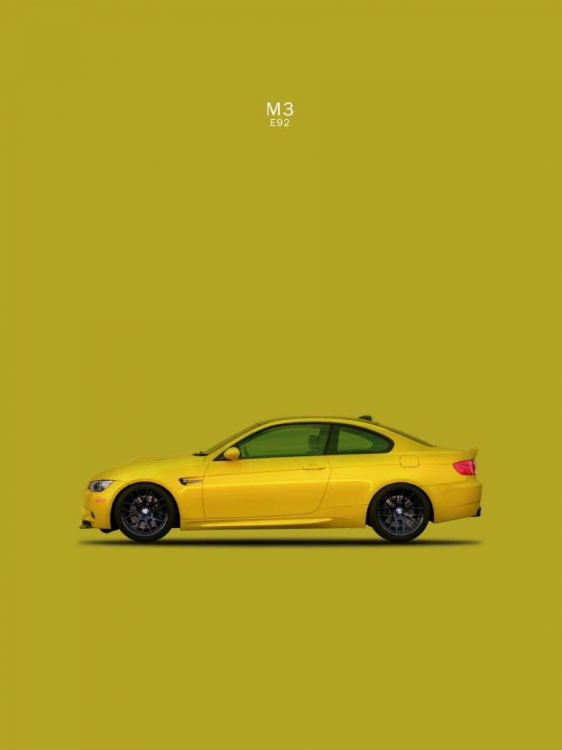 Picture of BMW M3 E92 YELLOW