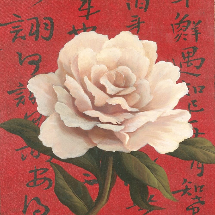 Picture of CHINESEROSE ON RED