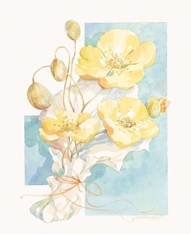 Picture of POPPIES YELLOW PASTEL I