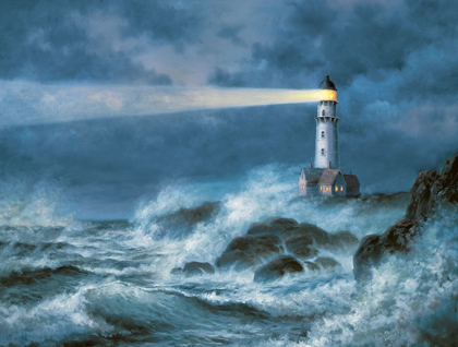 Picture of STORMY LIGHTHOUSE