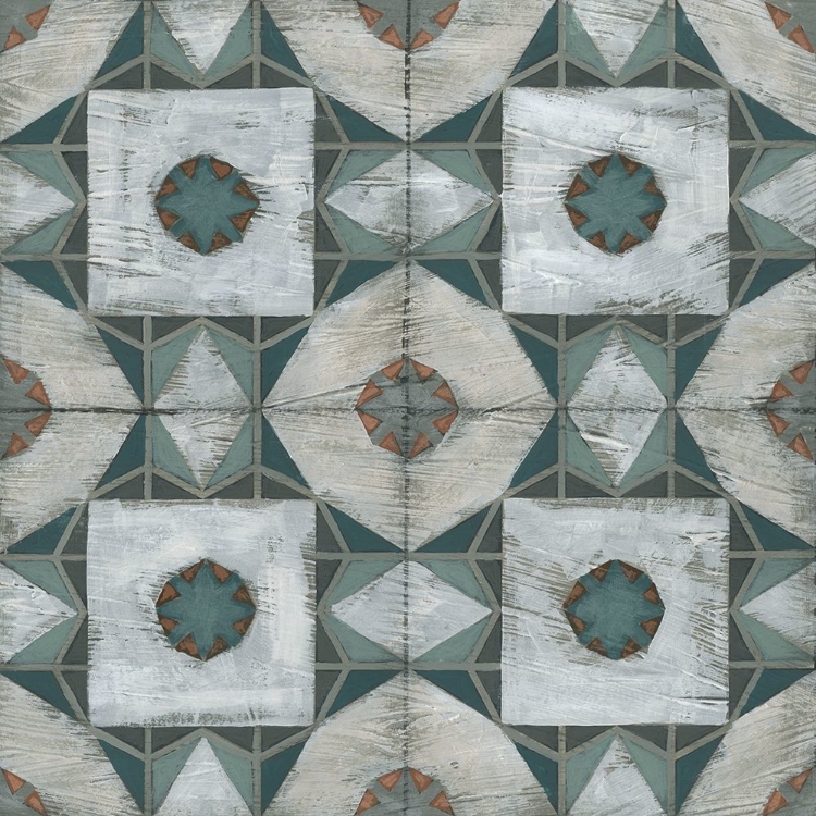 Picture of VERDIGRIS TILE III