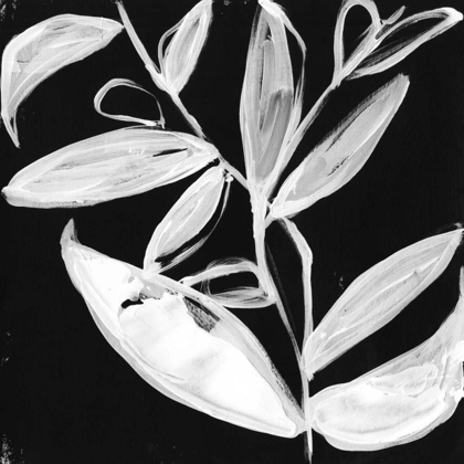 Picture of QUIRKY WHITE LEAVES I