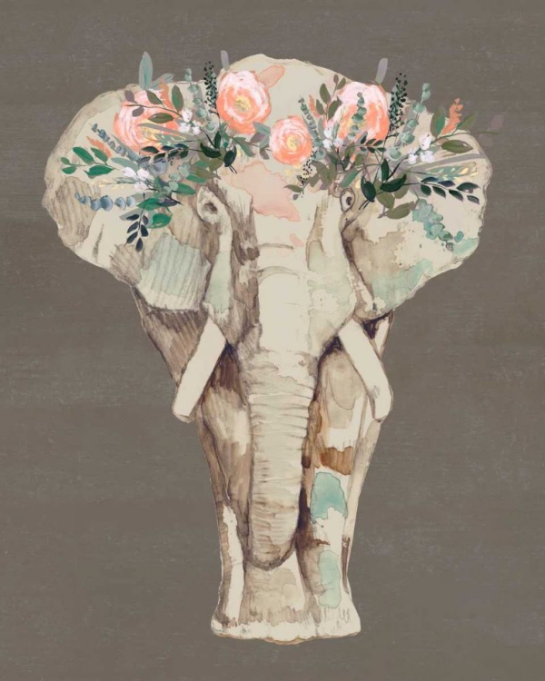 Picture of FLOWER CROWN ELEPHANT II
