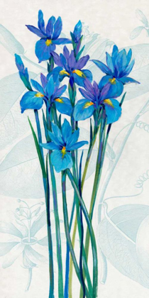 Picture of BLUE IRIS PANEL I