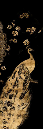 Picture of GILDED PEACOCK TRIPTYCH III