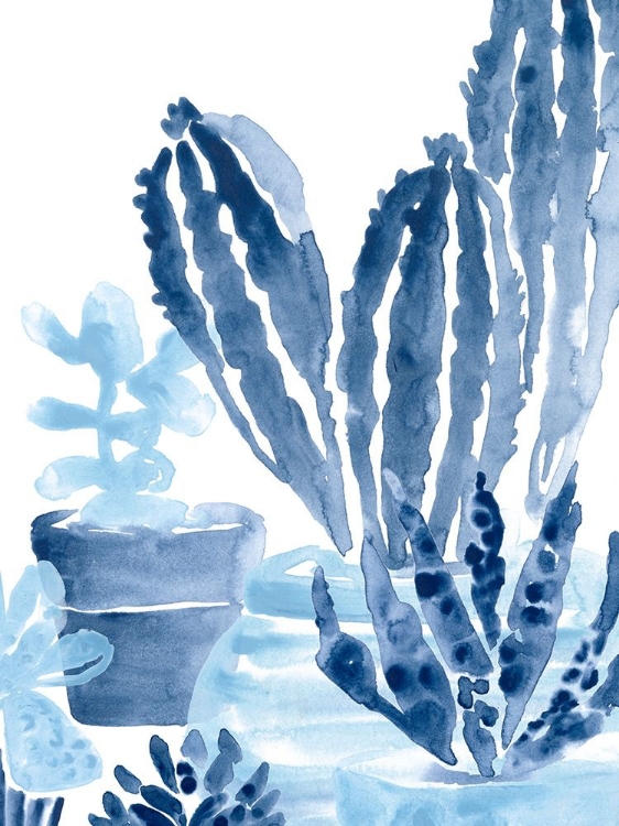 Picture of INDIGO SUCCULENT I