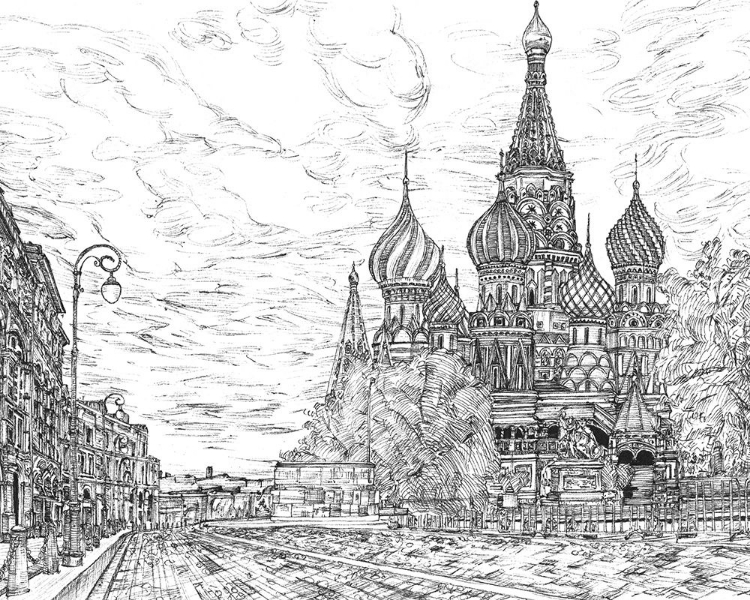 Picture of RUSSIA IN BLACK AND WHITE I