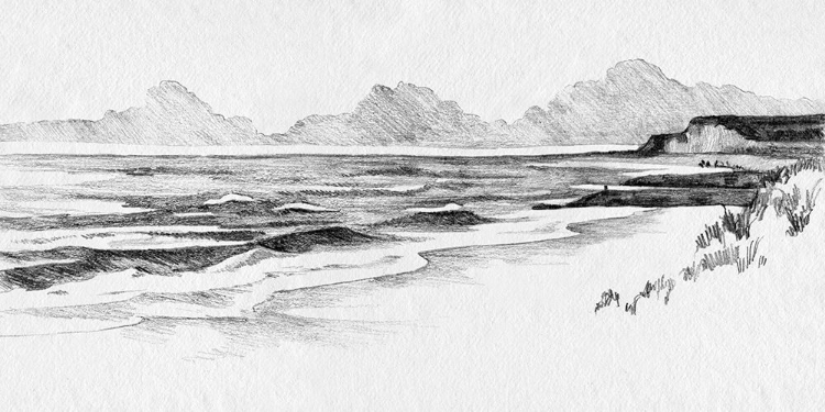 Picture of QUIET OCEAN SKETCH II