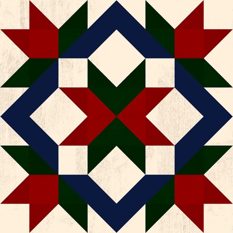 Picture of CHRISTMAS BARN QUILT I