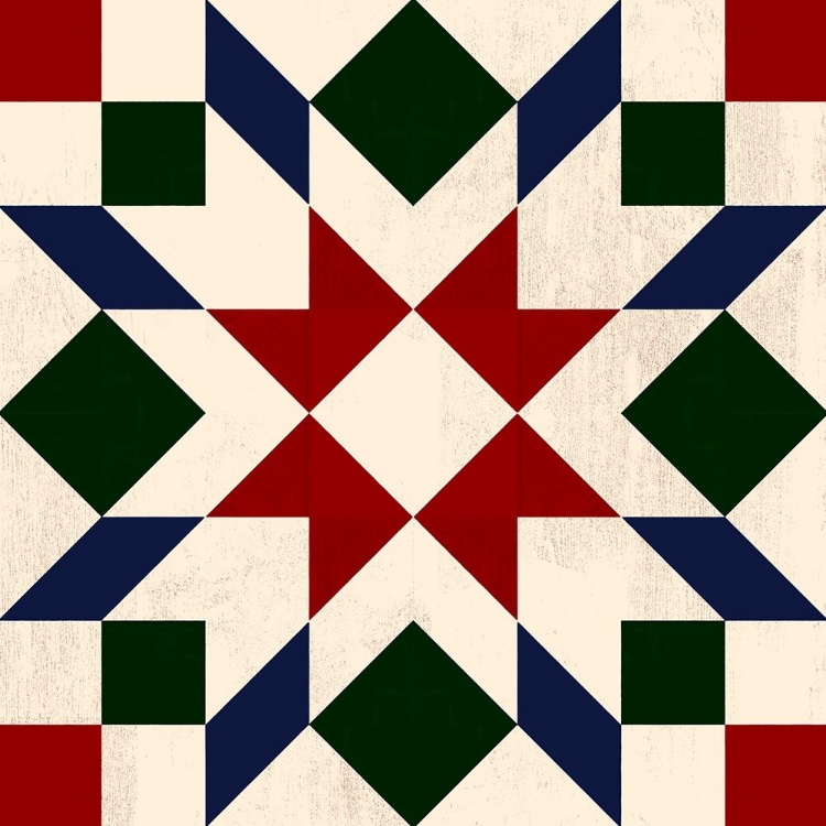 Picture of CHRISTMAS BARN QUILT II