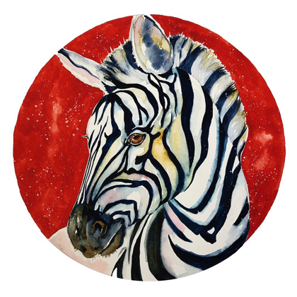 Picture of ZEBRA WATERCOLOR 1