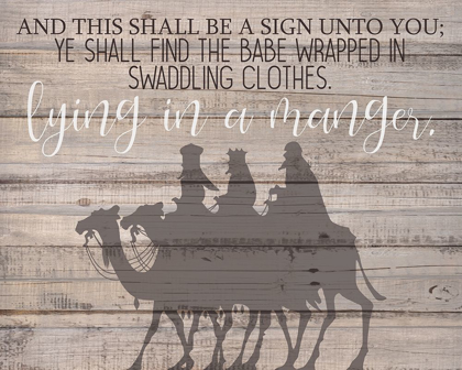 Picture of LYING IN A MANGER