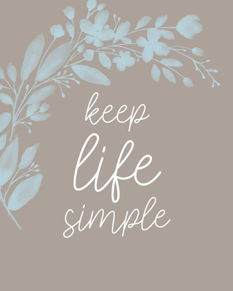 Picture of KEEP LIFE SIMPLE BRANCH V2