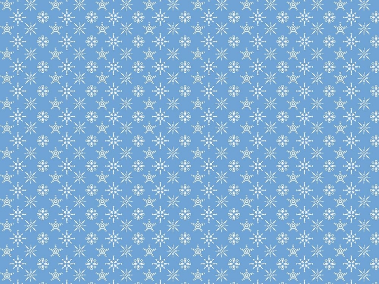 Picture of BLUE SNOWFLAKES