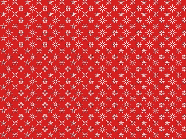 Picture of RED SNOWFLAKES