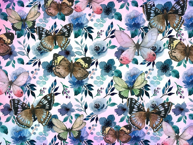 Picture of FLORAL BUTTERFLIES