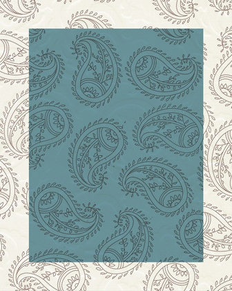 Picture of BLUE PAISLEY