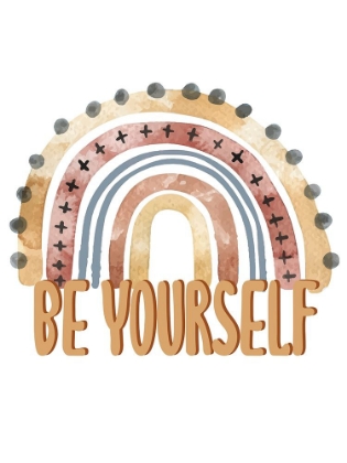 Picture of BE YOURSELF RAINBOW