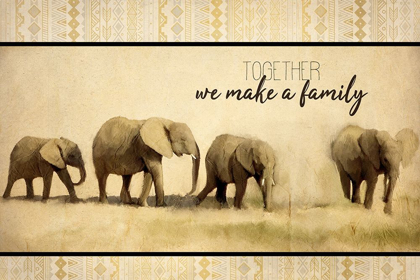 Picture of ELEPHANT FAMILY