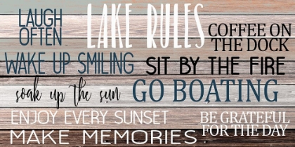 Picture of LAKE RULES