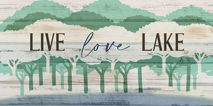 Picture of LIVE LOVE LAKE PANEL