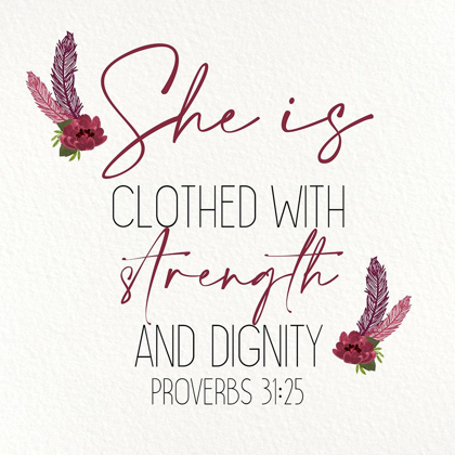 Picture of SHE IS CLOTHED