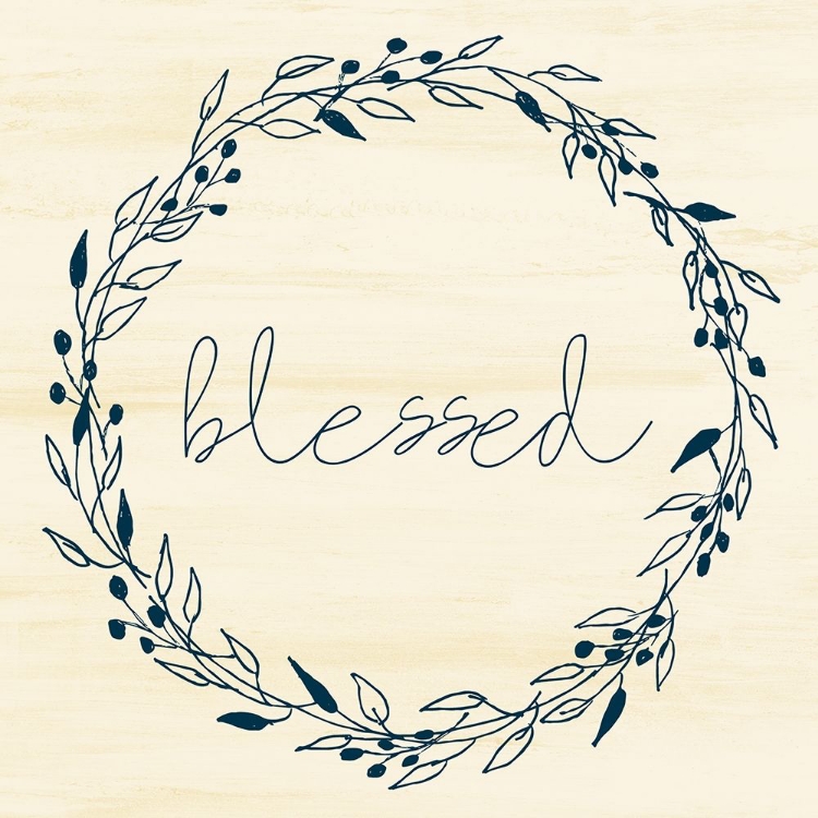 Picture of BLESSED SQUARE WREATH