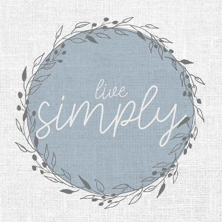 Picture of LIVE SIMPLY CIRCLE