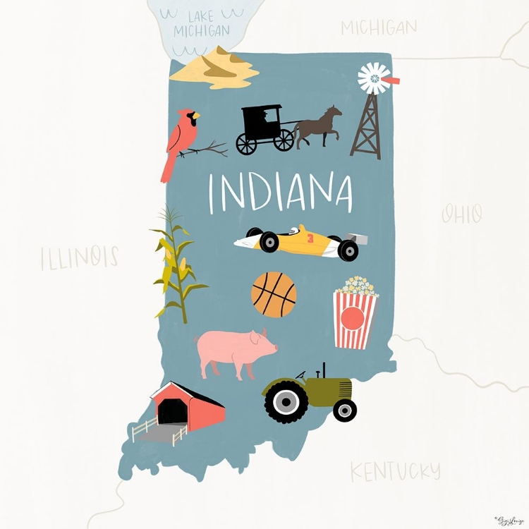 Picture of INDIANA ICONS