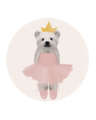 Picture of FULL BALLET BABY POLAR BEAR WITH CIRCLE