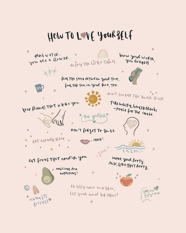 Picture of HOW TO LOVE YOURSELF BLUSH 2.