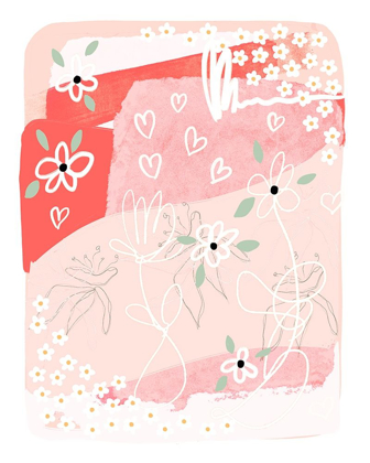 Picture of ABSTRACT FLORAL FUN BRIGHT