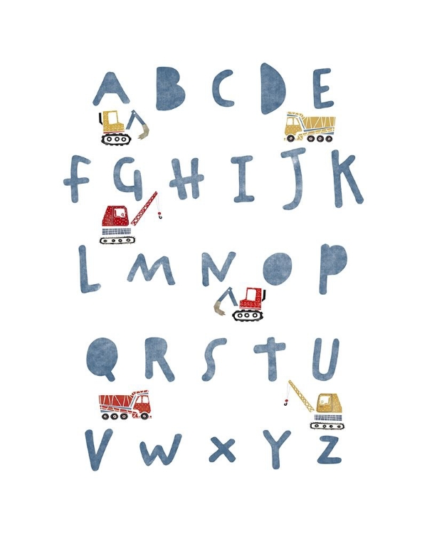 Picture of CONSTRUCTION ALPHABET