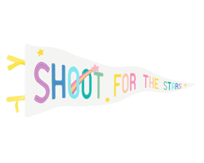 Picture of SHOOT FOR THE STARS PENNANT