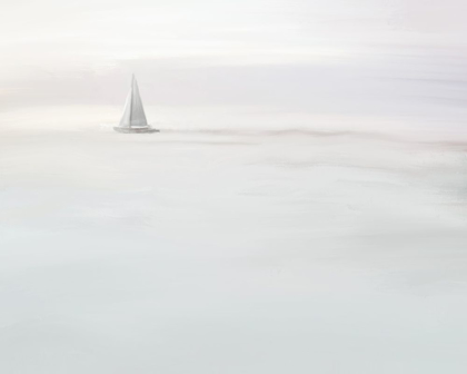 Picture of SOLITARY SAILBOAT