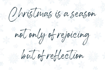 Picture of CHRISTMAS REFLECTION