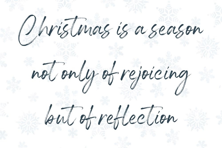 Picture of CHRISTMAS REFLECTION